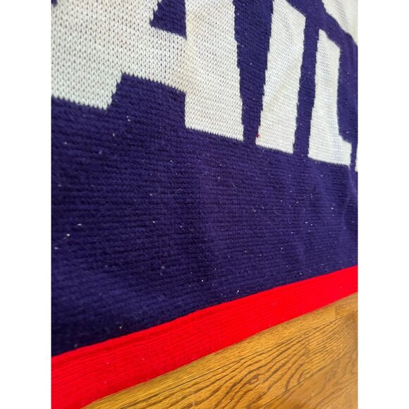 US Sailing David Smith Co Blanket Throw (Vintage) 64" X 59" Made in USA - Picture 3 of 10